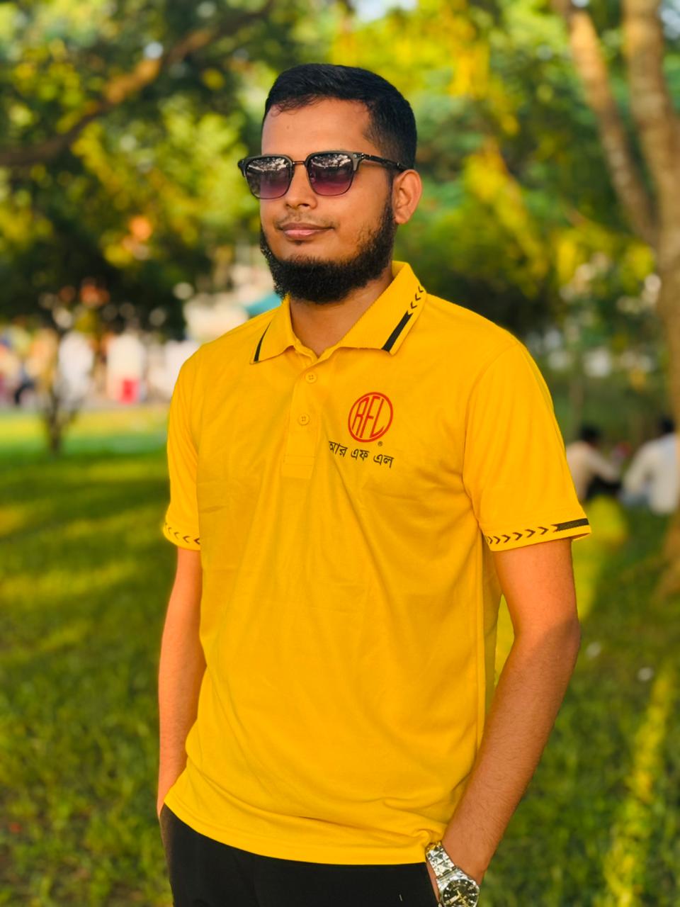 প্রিমিয়াম পলো টি শাট কাঠালি কালার ব্লাক চেইন